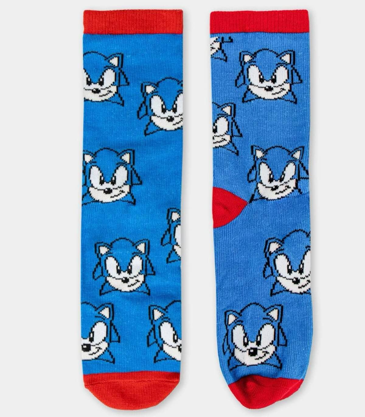 Sonic Kinder-Socken 4 Paar im Geschenkglas – Größe 27–38, Geburtstag