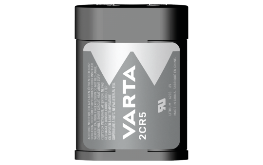 Batterie Lithium, VARTA, 2CR5, 6V, Photo, Retail Blister (1-Pack)
