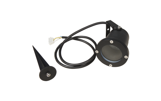 Gartenleuchte McShine ''GL-35'', 1m Kabel, Erdspieß, GU10-Fassung