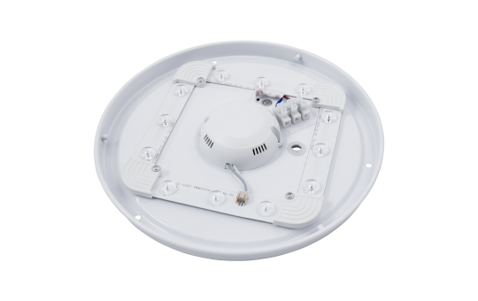 LED-Deckenleuchte McShine ''illumi'' 12W, 960lm, Ø26cm, 3000K, HF-Bewegungsmelder, Kunststoff