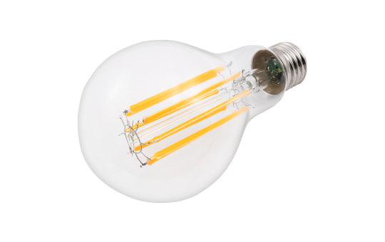 LED Filament Glühlampe McShine ''Filed'', E27, 18W, 2500lm, warmweiß, klar