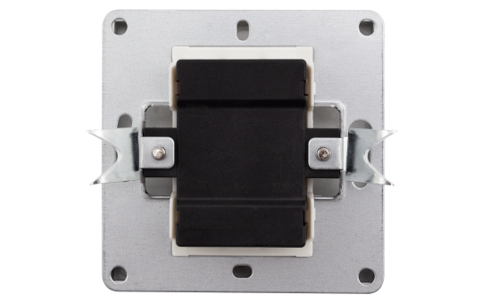 Kreuzschalter McPower ''Shallow'' 250V~/10A, UP, Steckanschluss, anthrazit