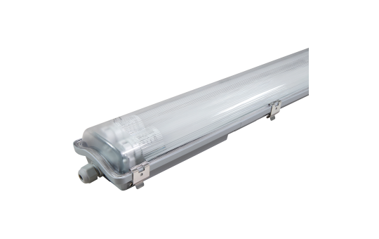 LED-Deckenleuchte für Feuchträume, IP65, 2x 2.000 lm, 4000K, 150cm, neutralweiß