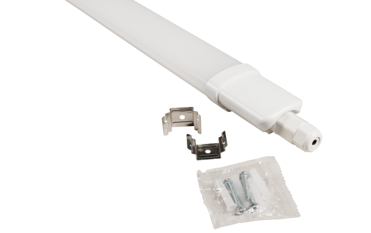 LED Feuchtraumleuchte McShine ''FL-43'', IP65, 4.300lm, 4000K, 45W, 153cm, neutralweiß