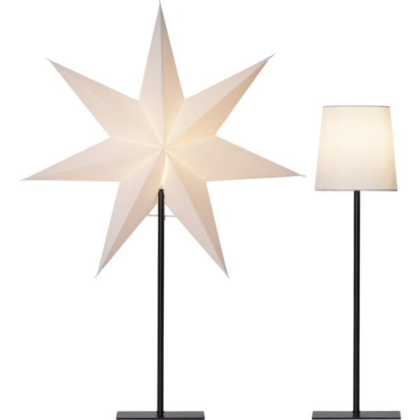 Kombi-Pack ''Frozen'', Stern und Lampenschirm, tauschbar, E14, 55x76cm