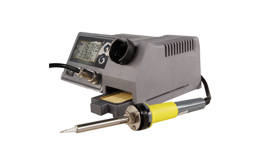 Digitale Lötstation McPower ''LS-450 digi'', 230V / 50 Hz, 48W-Lötkolben, grau
