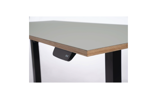 Schreibtisch imstande, Gestell business-b + Platte 180x80cm Ash