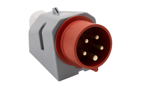 CEE-Stecker McPower, Wandmontage, IP44, 415V, 16A, 5-polig, IP44
