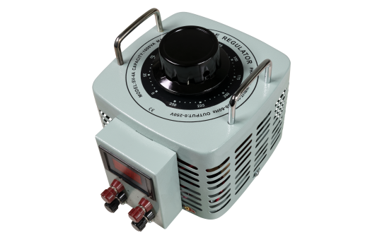 Ringkern-Stelltrafo McPower ''V-4000 LED'', 0-250 V, 4 A, 1.000 W, NICHT galvanisch getrennt