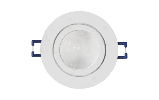 Einbaurahmen McShine ''DL-54'' rund, Clip-Verschluss, IP44, weiß
