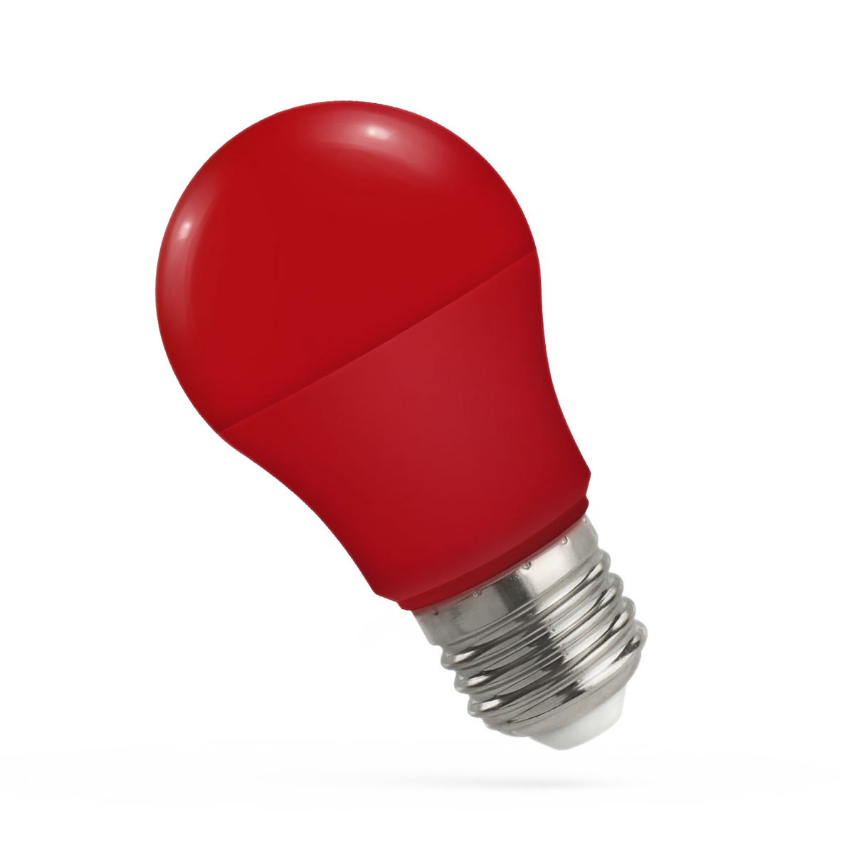 LED-Glühlampe, E27, 230V, 4,9W, 270°, rot