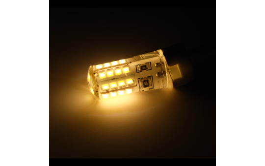 LED-Stiftsockellampe McShine ''Silicia'', G4, 2,3W, 230lm, 2700K, warmweiß