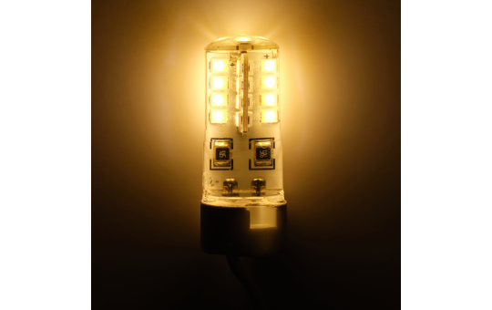 LED-Stiftsockellampe McShine ''Silicia'', G4, 2,3W, 230lm, 2700K, warmweiß