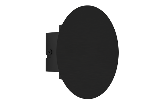 Wandleuchte EGLO ''Talamello'', LED, Aluminium, schwarz, rund