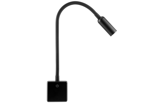 LED-Steckdosenleuchte EINLICHT ''Punkt'' 4W, 260lm, step-dimmbar, warmweiß, schwarz