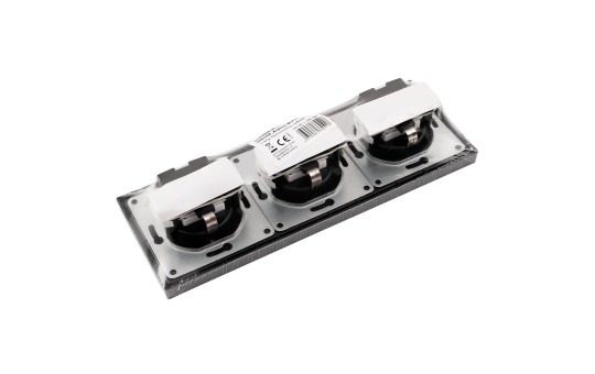 Steckdosen Set McPower Shallow ''Beginner 3S-Profi'' 4-teilig, Steckanschluss