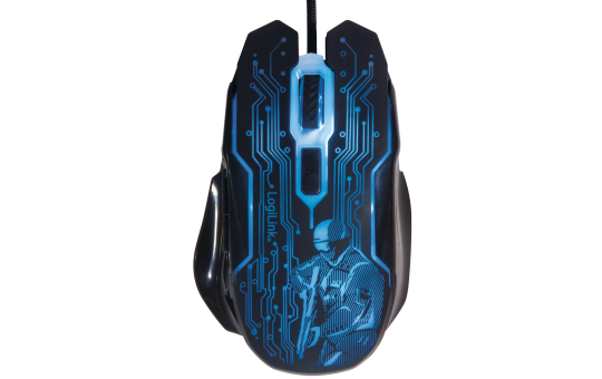 Maus, Gaming Mouse, USB 6-Button, 2400dpi