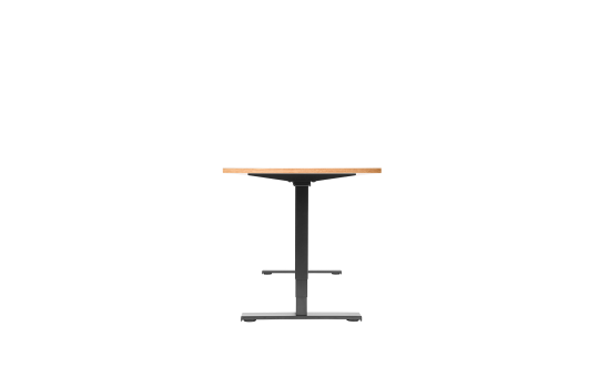 Schreibtisch Imstande, business-b + Tischplatte Sperrholz Platinweiß 120x60cm