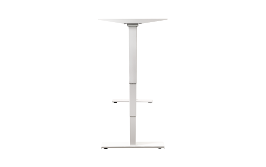 Schreibtisch Imstande, business-w + Tischplatte Sperrholz Platinweiß 180x80cm