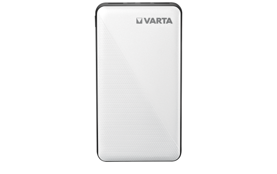 Akku Powerbank, VARTA, 5V/15.000mAh, Energy, weiß, 2xUSB-A/Micro-B/-C