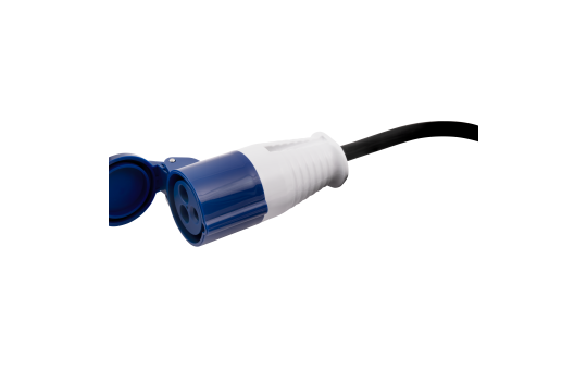 CEE-Kupplung auf Schutzkontakt-Stecker McPower, 1,5m H07RNG 3G2,5, 230V, IP44
