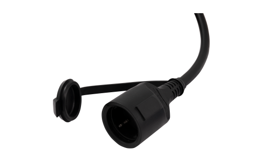 CEE-Stecker auf Schutzkontakt-Kupplung, McPower, 1,5m H07RNG 3G2,5, 230V, IP44