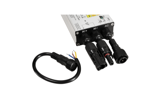 Wechselrichter für Solarmodule McShine, 300W, 5m Kabel