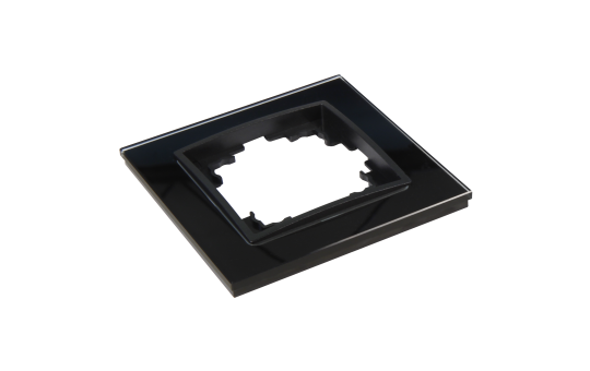 Glas-Rahmen McPower ''Flair'', 1-fach, schwarz