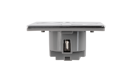 Boden Einbausteckdose, IP44, Edelstahl, 3680W