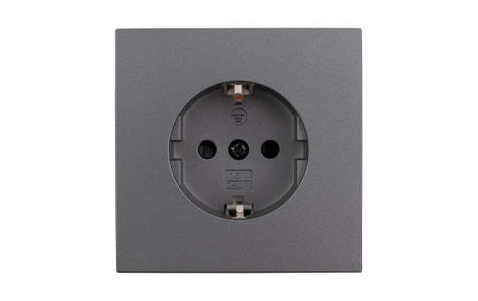 Schutzkontakt-Steckdose McPower ''Shallow'' 250V~/16A, Einsteckschutz, Steckanschluss, 18er-Pack