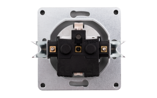 Schutzkontakt-Steckdose McPower ''Shallow'' 250V~/16A, Einsteckschutz, Steckanschluss, 18er-Pack
