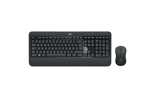 Tastatur/Maus-Set Logitech ''MK540'', 1000dpi, schwarz, kabellos