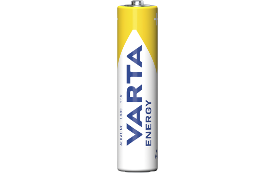 Micro-Batterie VARTA ''Energy'' Alkaline, Typ AAA, LR06, 1,5V, 10er Pack