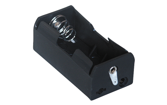 Batteriehalter (L) für 1x Monozelle mit Lötanschluss