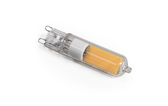LED-Stiftsockellampe McShine, G9, 4W, 490 lm, warmweiß
