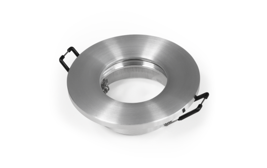 Einbaurahmen McShine ''W-30'' rund, IP44, Edelstahl gebürstet