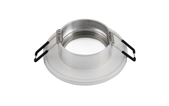 Einbaurahmen McShine ''W-30'' rund, IP44, Edelstahl gebürstet