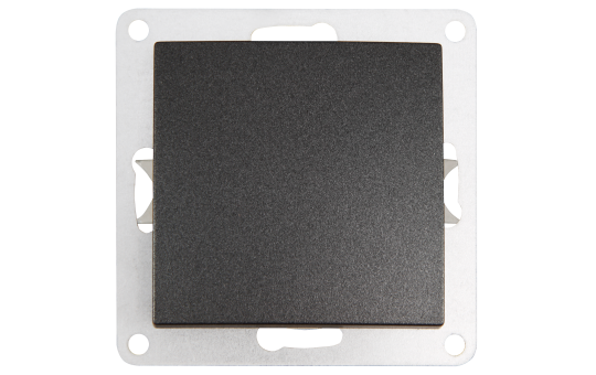 Wechselschalter McPower ''Flair'', 250V~/10A, UP, anthrazit, 40er-Pack