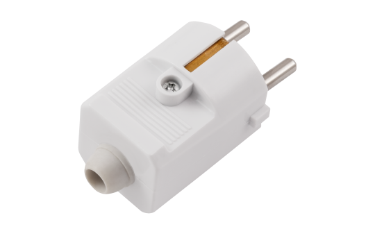 Schutzkontakt-Stecker McPower, weiß