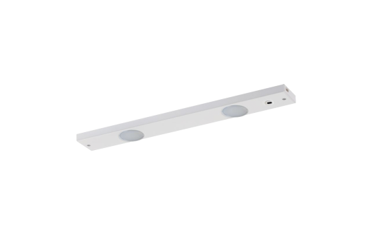 LED Unterbauleuchte, 450lm, 3000K, 6W, 550x70x25mm, IR-Sensor, weiß