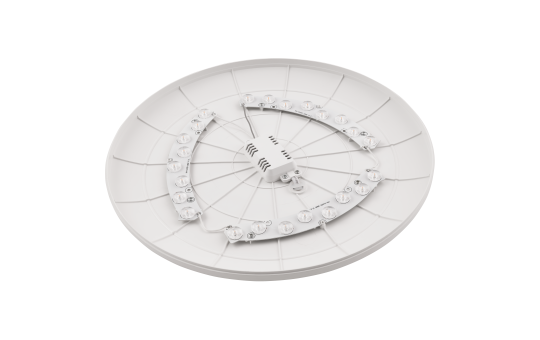 LED-Deckenleuchte McShine ''LD-BW'', 24W, 2800lm, Ø32cm, 3000K, warmweiß