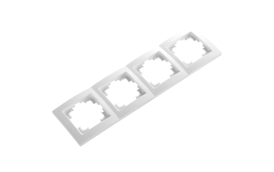 Rahmen McPower ''Flair'', 4-fach, weiß