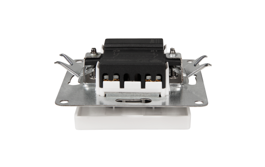 Wechselschalter McPower ''Cup'' 250V~/10A, UP, weiß, 40er-Pack