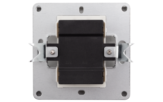 Wechselschalter McPower ''Shallow'' 250V~/10A, UP, Steckanschluss, anthrazit
