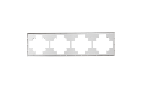 Rahmen McPower ''Shallow'' 4-fach, weiß