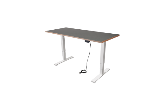 Schreibtisch imstande, business-w + Platte 140x80cm Iron