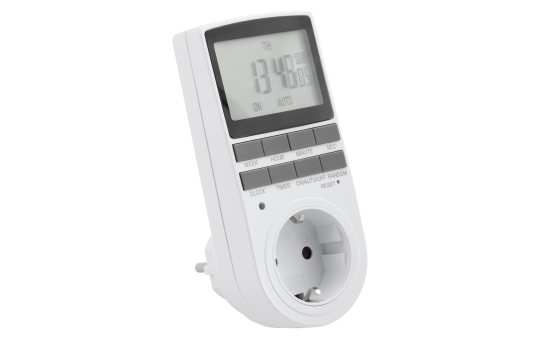 Digitale Zeitschaltuhr McPower ''WZ-10'' 2er-Pack, 10 Programme, 24Std Timer,3680W