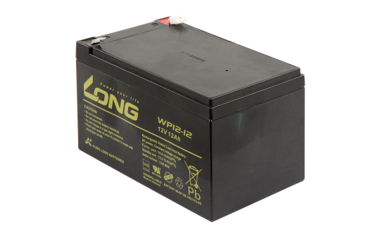 Bleiakku KUNG LONG ''WP12-12'' 12V/12 Ah, VdS, 151x99x100 mm, 4,27 kg