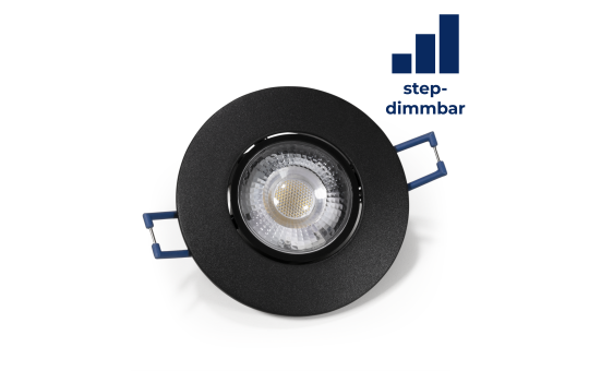 LED-Einbauleuchte McShine ''EL-313D'' 4,5W, 450Lumen, 3000K, step-dimmbar