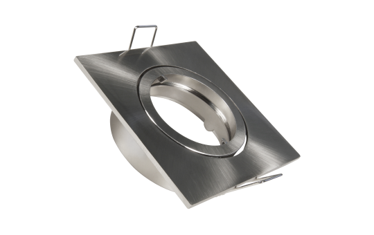 Einbaurahmen McShine ''DL-826s'' eckig, 82x82mm, schwenkbar, Bajonettverschluss